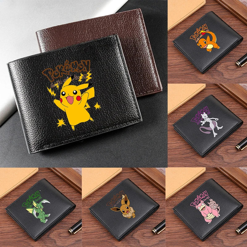 Men’s Short Wallet – Pokemon Cartoon Design