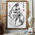 Naruto Uchiha Itachi Gaara Anime Character Pictures Modular Prints Modern Living Room Children's Bedroom Decoration