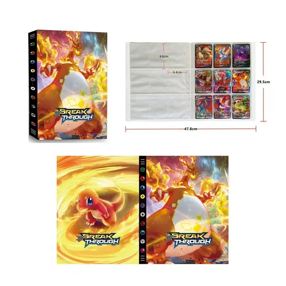 Pokemon 2024 Charizard & Mewtwo Card Holder Binder