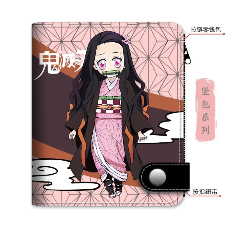 Portafoglio Demon Slayer – Tanjirou, Nezuko, Zenitsu, Inosuke & Shinobu