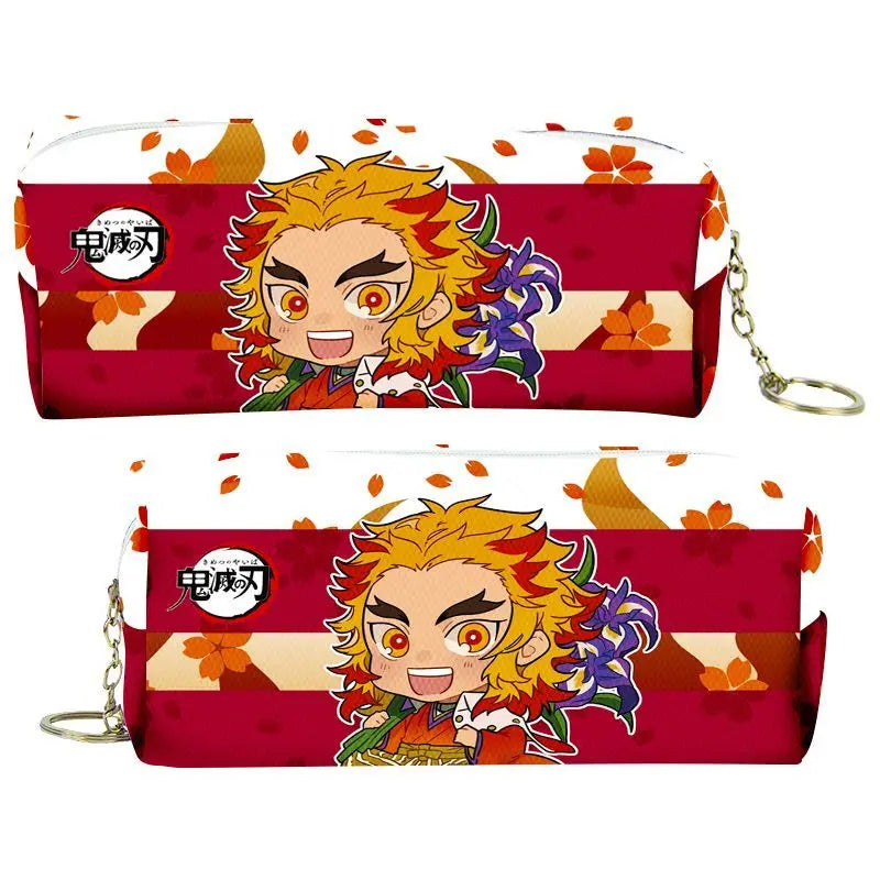 Demon Slayer Cartoon Animation Pencil Case – Nezuko, Mitsuri, Butterfly Ninja