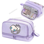 Anime Pokémon Student Pencilcase – Astuccio Cartoon Pikachu per Bambini e Ragazzi