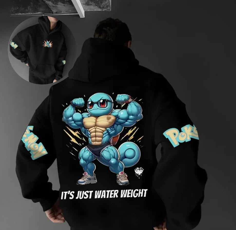 Pokemon Authorized Hoodie – Stile Oversize Anime 2025!