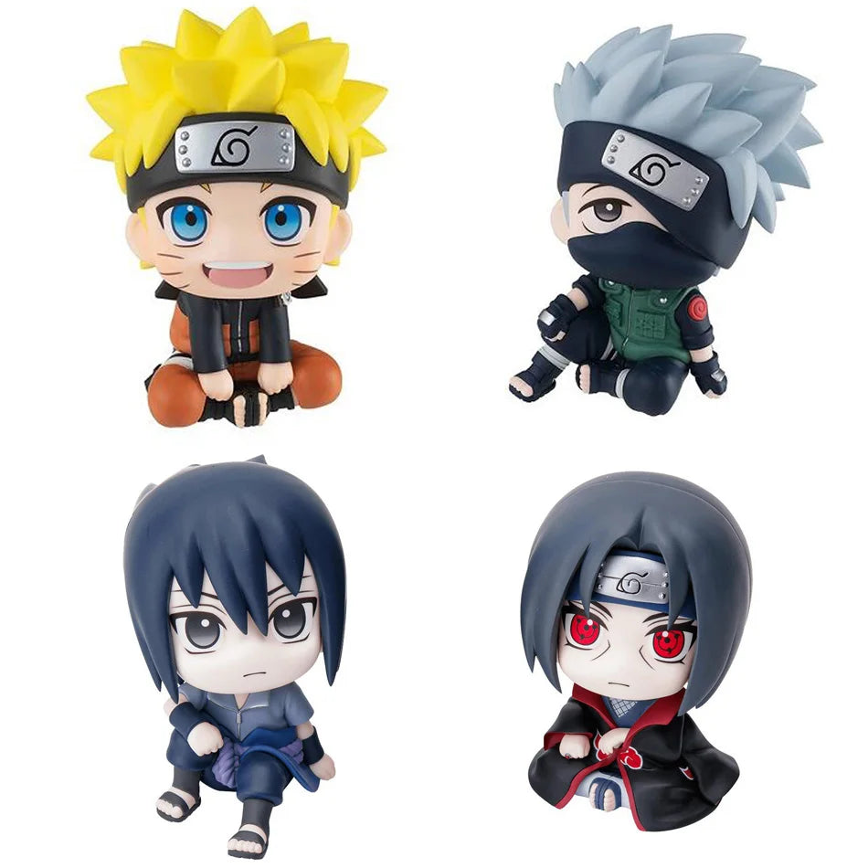 Figura Naruto Anime – Naruto, Sasuke, Kakashi, Itachi | Modello in PVC 9 cm