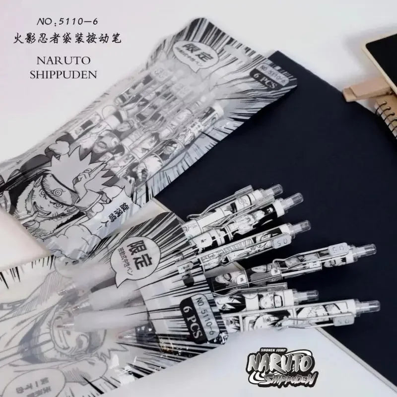 Set 6 Penne Gel Naruto – Uchiha Itachi Edition