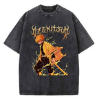 Japanese Anime Demon Slayer Printed T-shirt – Uomo