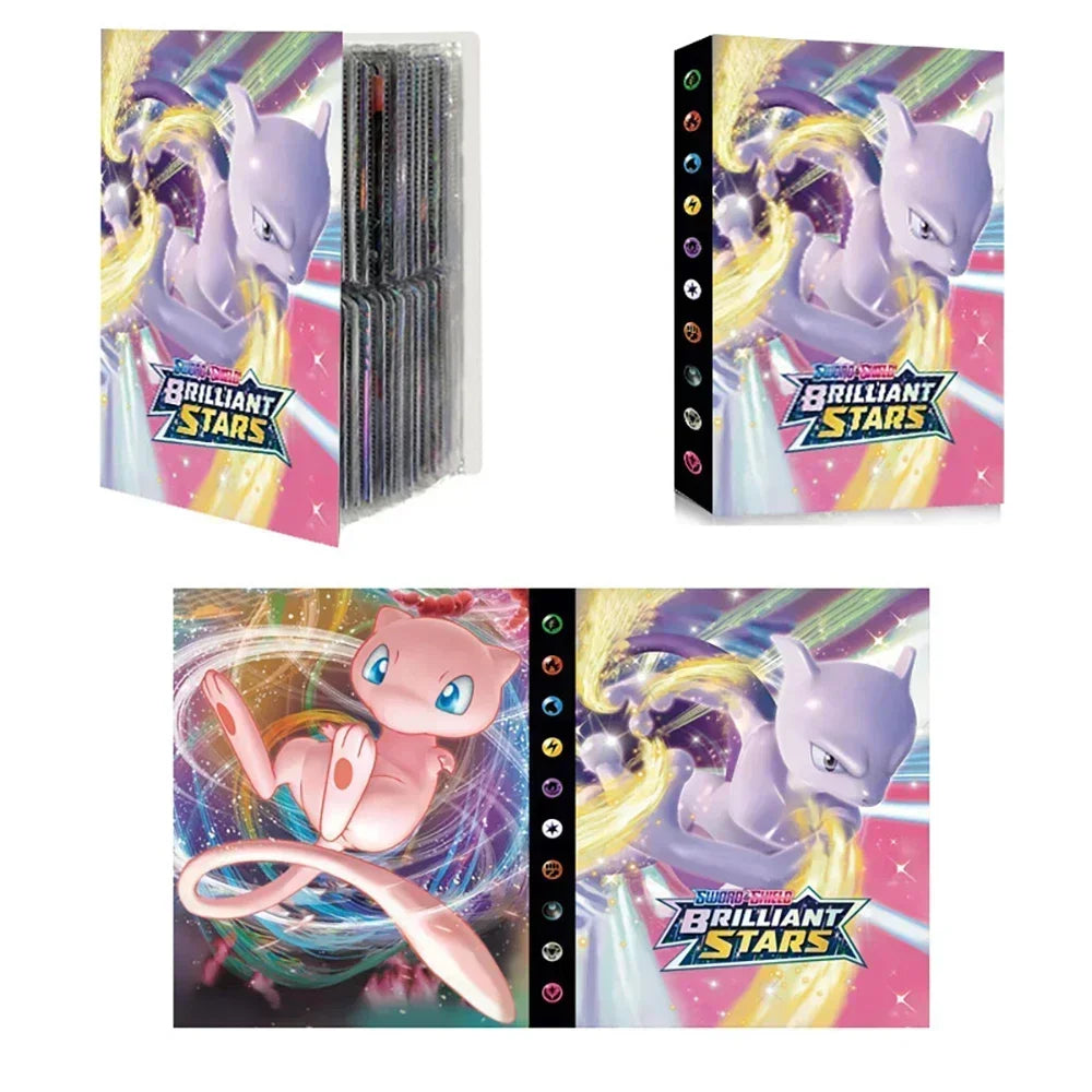 Pokemon 2024 Charizard & Mewtwo Card Holder Binder