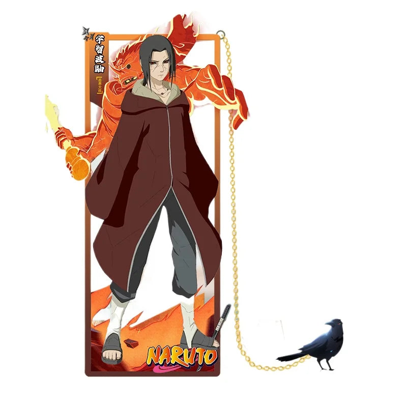 Segnalibro in Metallo Naruto – Design Geometrico | Accessorio da Collezione