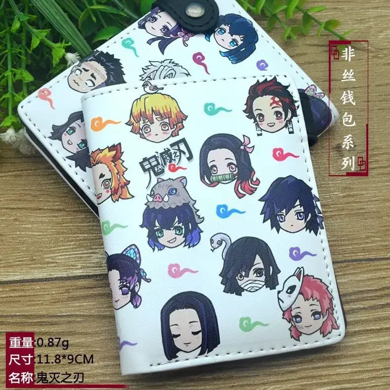 Portafoglio Demon Slayer – Tanjirou, Nezuko, Zenitsu, Inosuke & Shinobu
