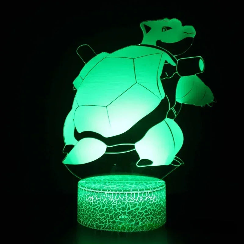 Anime Pikachu Go – Lampada Notturna LED 3D
