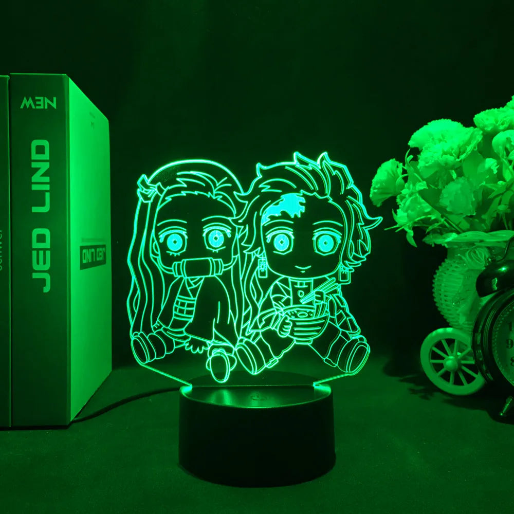 Demon Slayer – Lampada 3D LED Night Light Anime