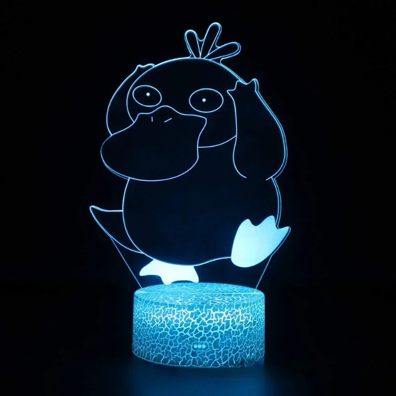 Anime Pikachu Go – Lampada Notturna LED 3D