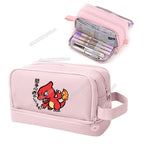 Anime Pokémon Student Pencilcase – Astuccio Cartoon Pikachu per Bambini e Ragazzi