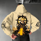 Naruto Anime Printed Jumper 2025 – Harajuku Style Oversized Sweater