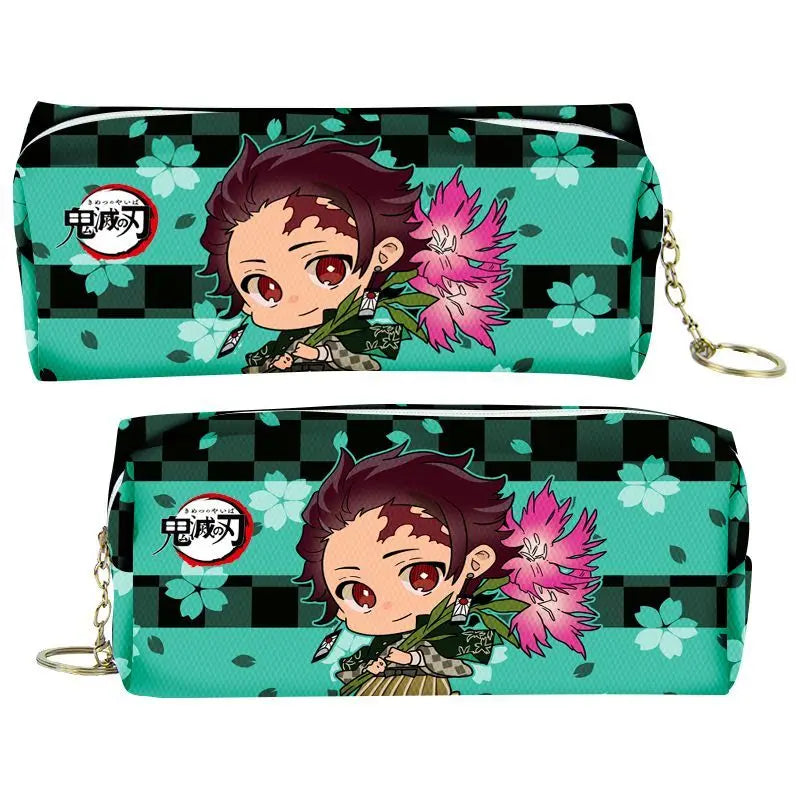 Demon Slayer Cartoon Animation Pencil Case – Nezuko, Mitsuri, Butterfly Ninja