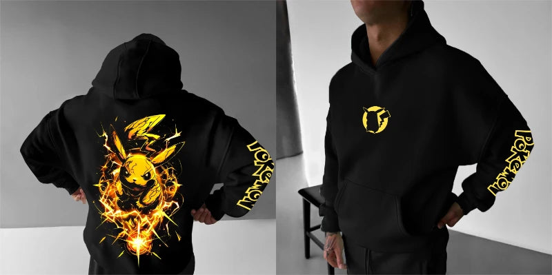 Pokemon Collaboration Hoodie 2025 – Comfort e Stile per Tutte le Stagioni!