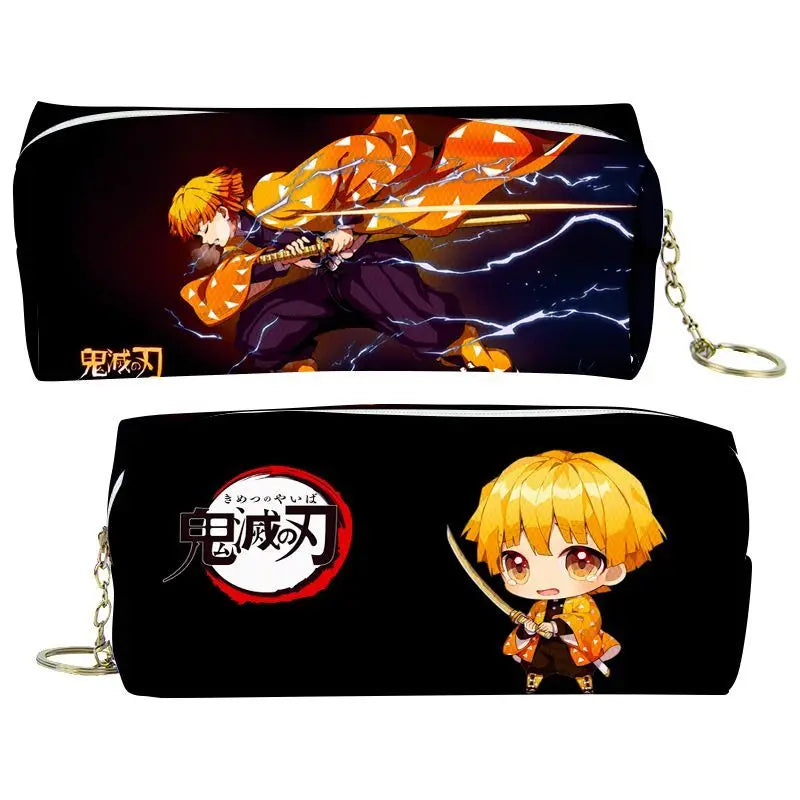 Demon Slayer Cartoon Animation Pencil Case – Nezuko, Mitsuri, Butterfly Ninja