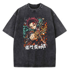 Japanese Anime Demon Slayer Printed T-shirt – Uomo