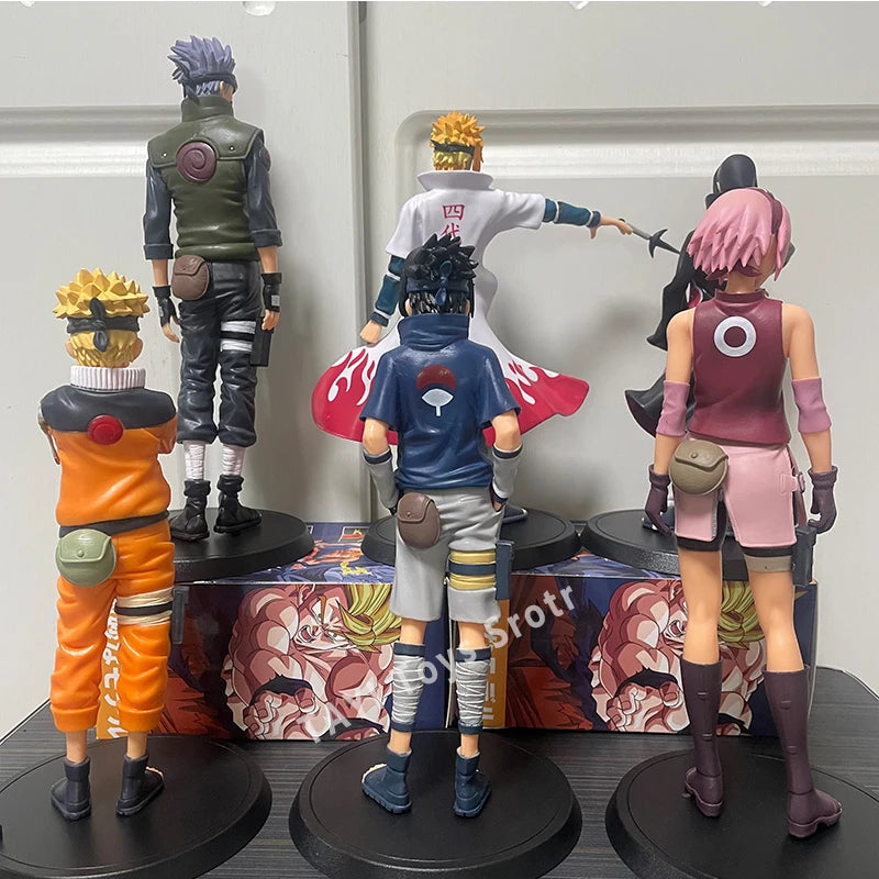 Figura Naruto – Itachi, Sasuke & Kakashi | Modello in PVC da Collezione