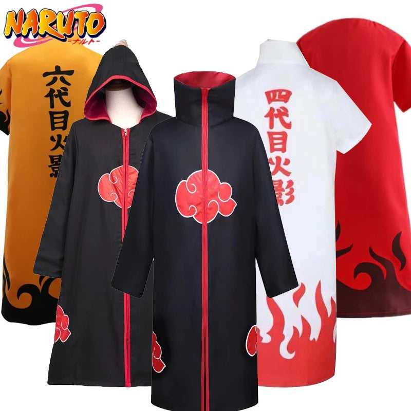 Mantello Cosplay Naruto – Hokage, Akatsuki & Kakashi Edition