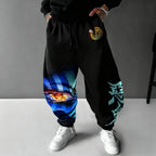Demon Slayer Anime Cotton Sweatpants – Pantaloni Casual Oversize 2025