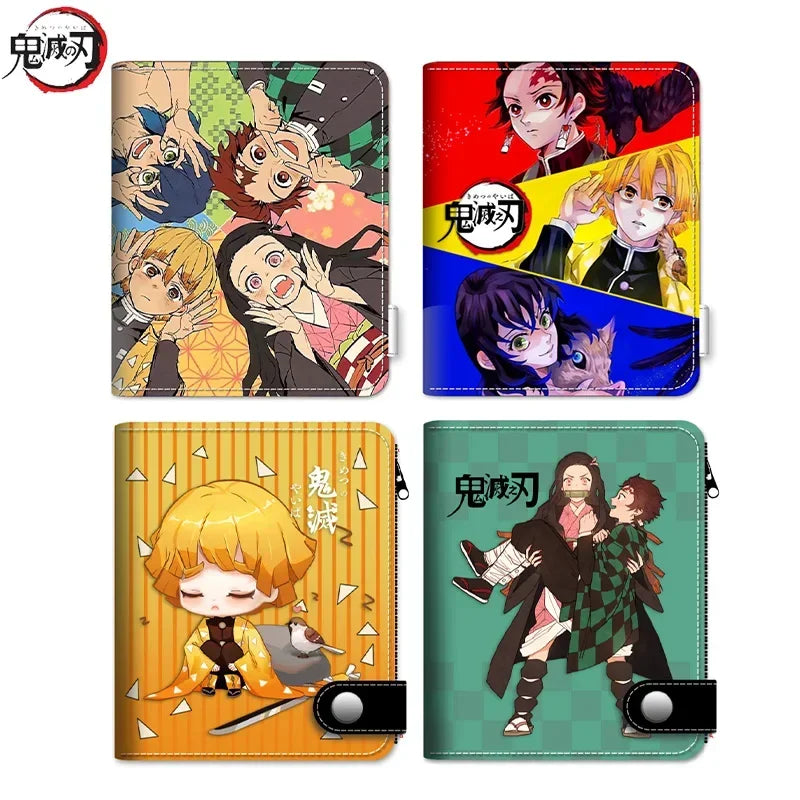Portafoglio Demon Slayer – Tanjirou, Nezuko, Zenitsu, Inosuke & Shinobu