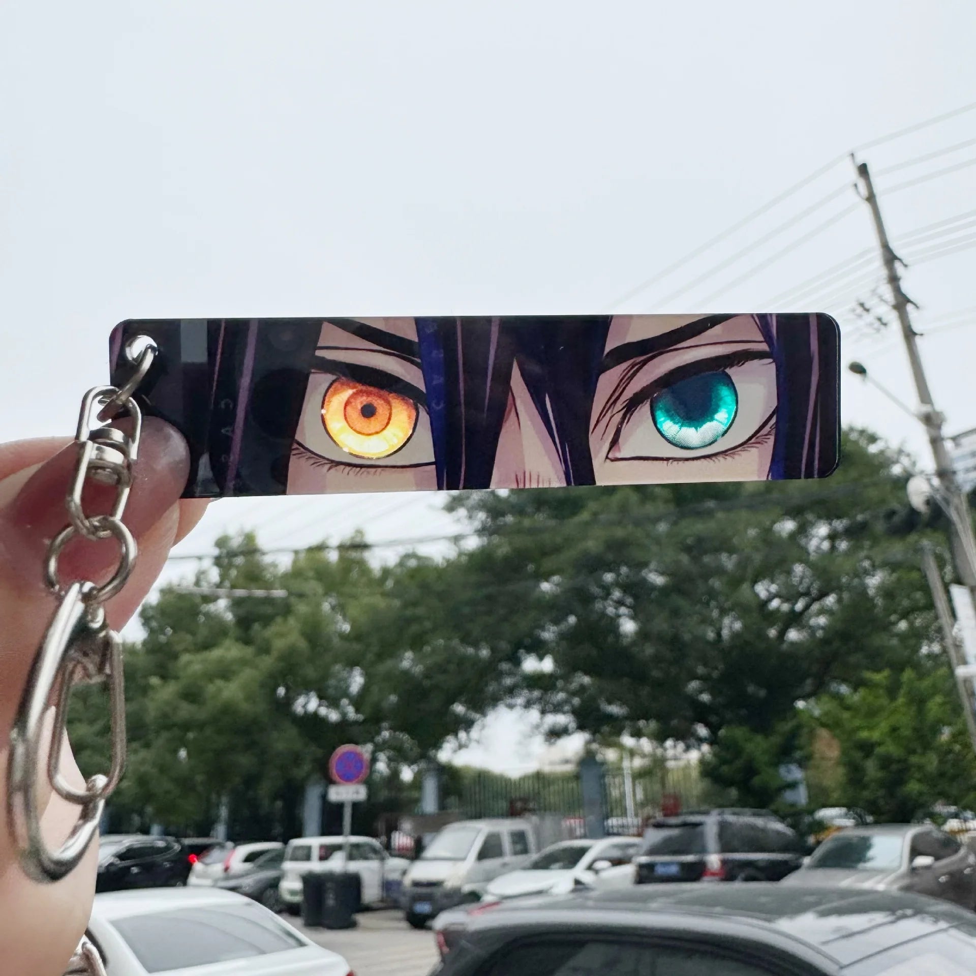 Portachiavi Anime Demon Slayer – Kawaii Acrylic Accessory