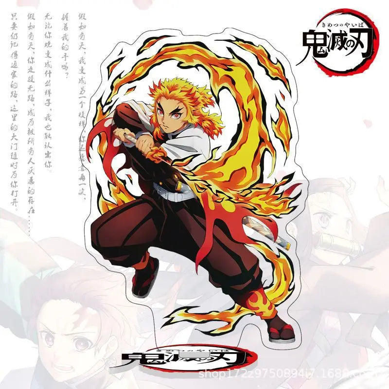 10cm Anime Demon Slayer Acrylic Stand Model
