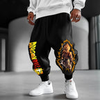 Dragon Ball – Pantaloni Sportivi Loose in Cotone 2025