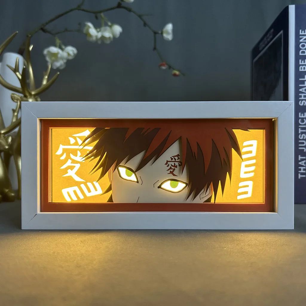 Lampada 3D Naruto – Akatsuki Night Light