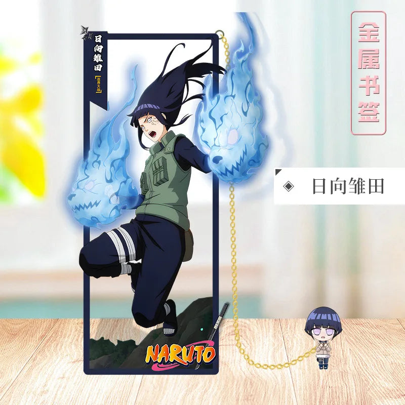 Segnalibro in Metallo Naruto – Design Geometrico | Accessorio da Collezione