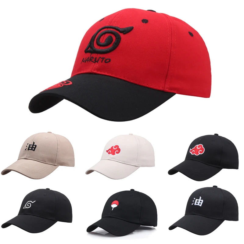 Naruto Baseball Cap – Nuvola Rossa Akatsuki