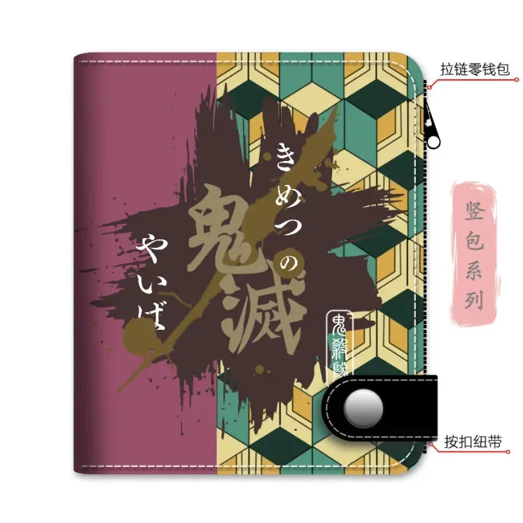 Portafoglio Demon Slayer – Tanjirou, Nezuko, Zenitsu, Inosuke & Shinobu