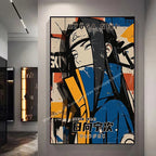 Naruto Poster By Kakashisuke Itachi Uchiha Akatsuki Graffiti Anime Character Oil Painting Modern Home Decoration Mural