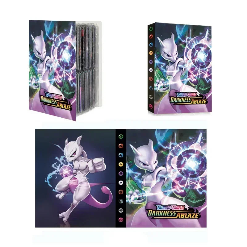 Pokemon 2024 Charizard & Mewtwo Card Holder Binder