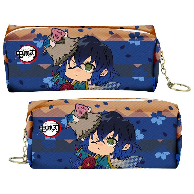 Demon Slayer Cartoon Animation Pencil Case – Nezuko, Mitsuri, Butterfly Ninja