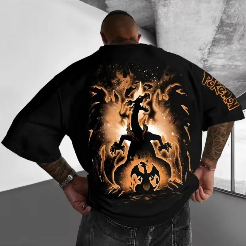 T-Shirt Pokémon 2025 – Charizard Edition