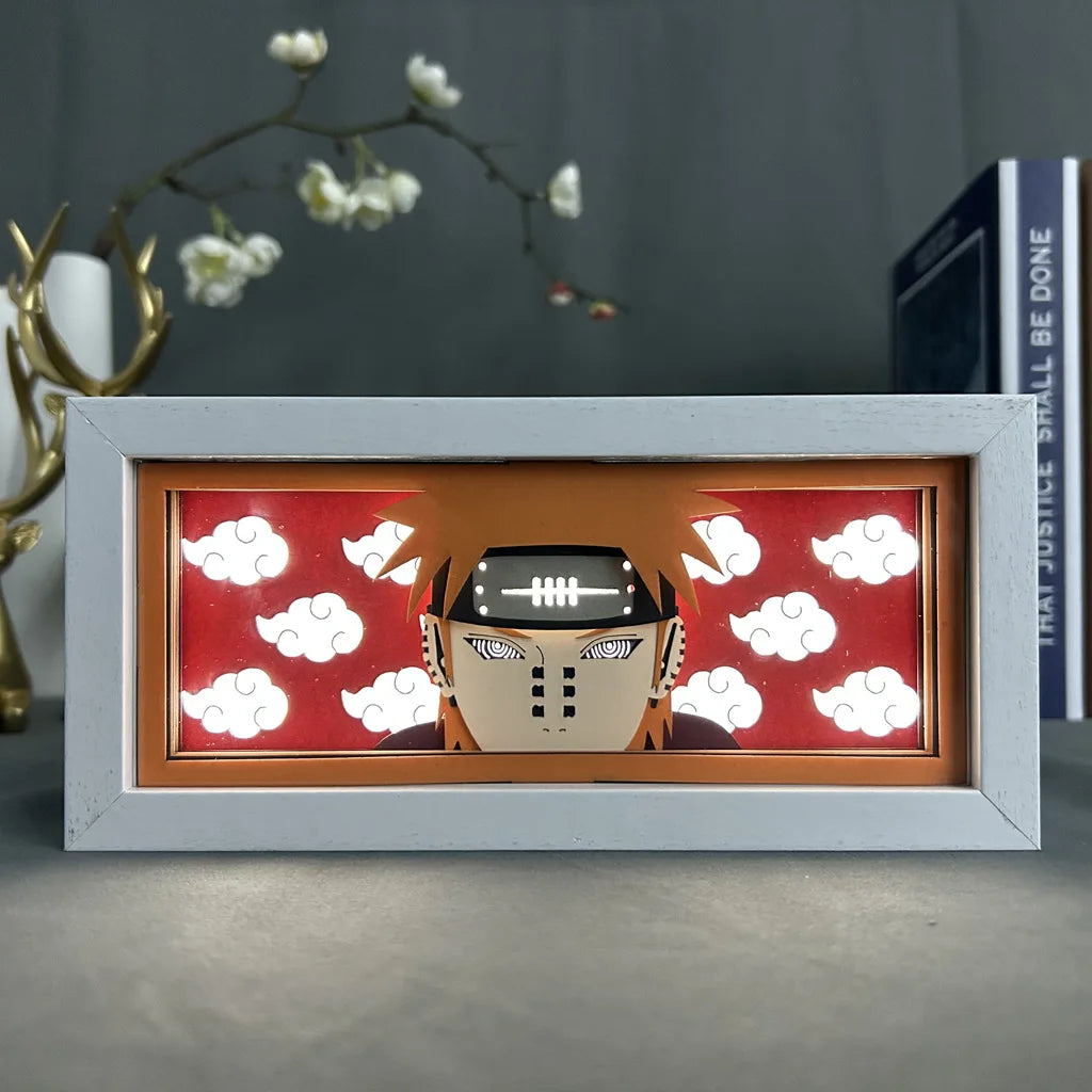 Lampada 3D Naruto – Akatsuki Night Light