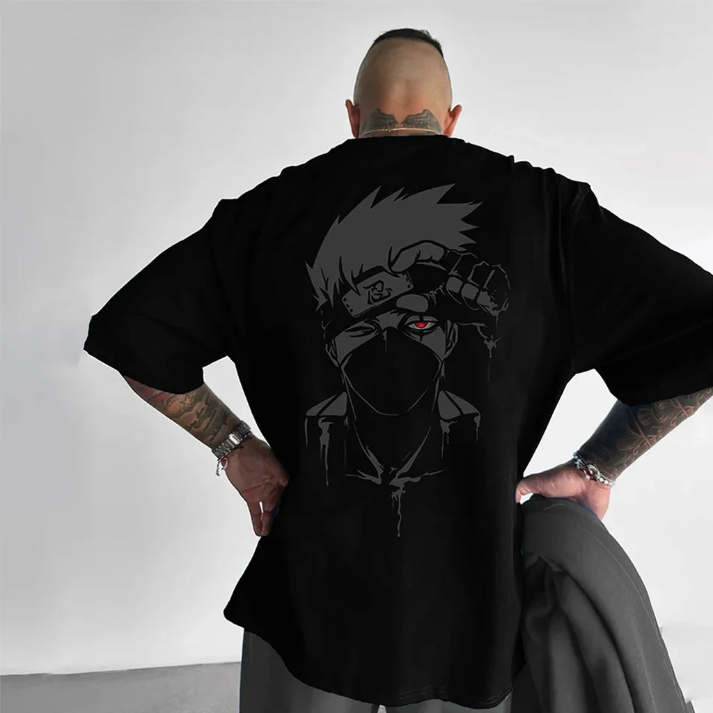 Naruto Oversized Anime T-Shirt – Streetwear Estivo