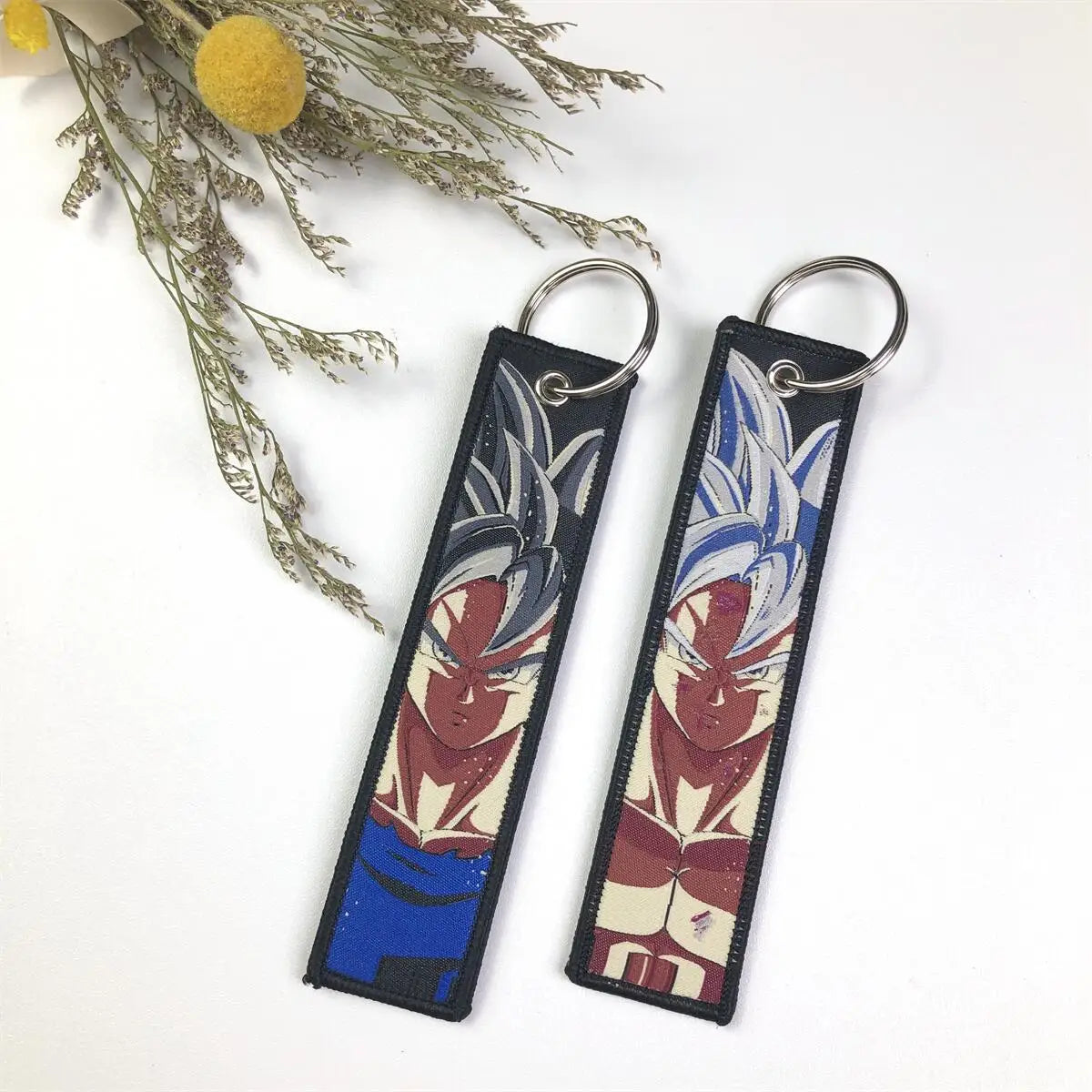 Portachiavi Dragon Ball Cartoon – Anime Embroidered Key Tag