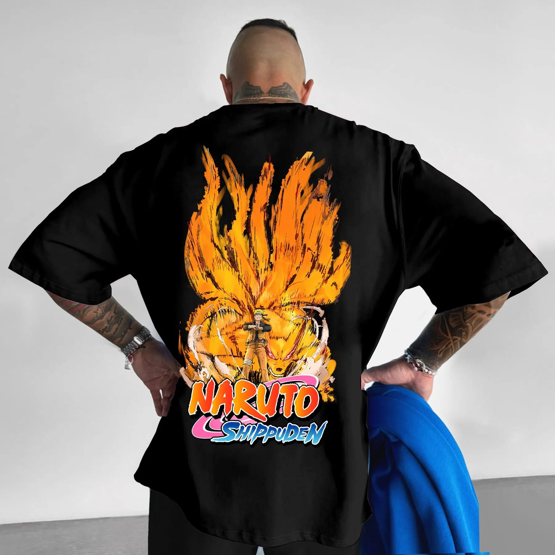 Naruto Summer T-shirt – Stile Giapponese, Stampa Unica