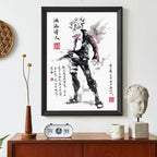 Naruto Uchiha Itachi Gaara Anime Character Pictures Modular Prints Modern Living Room Children's Bedroom Decoration