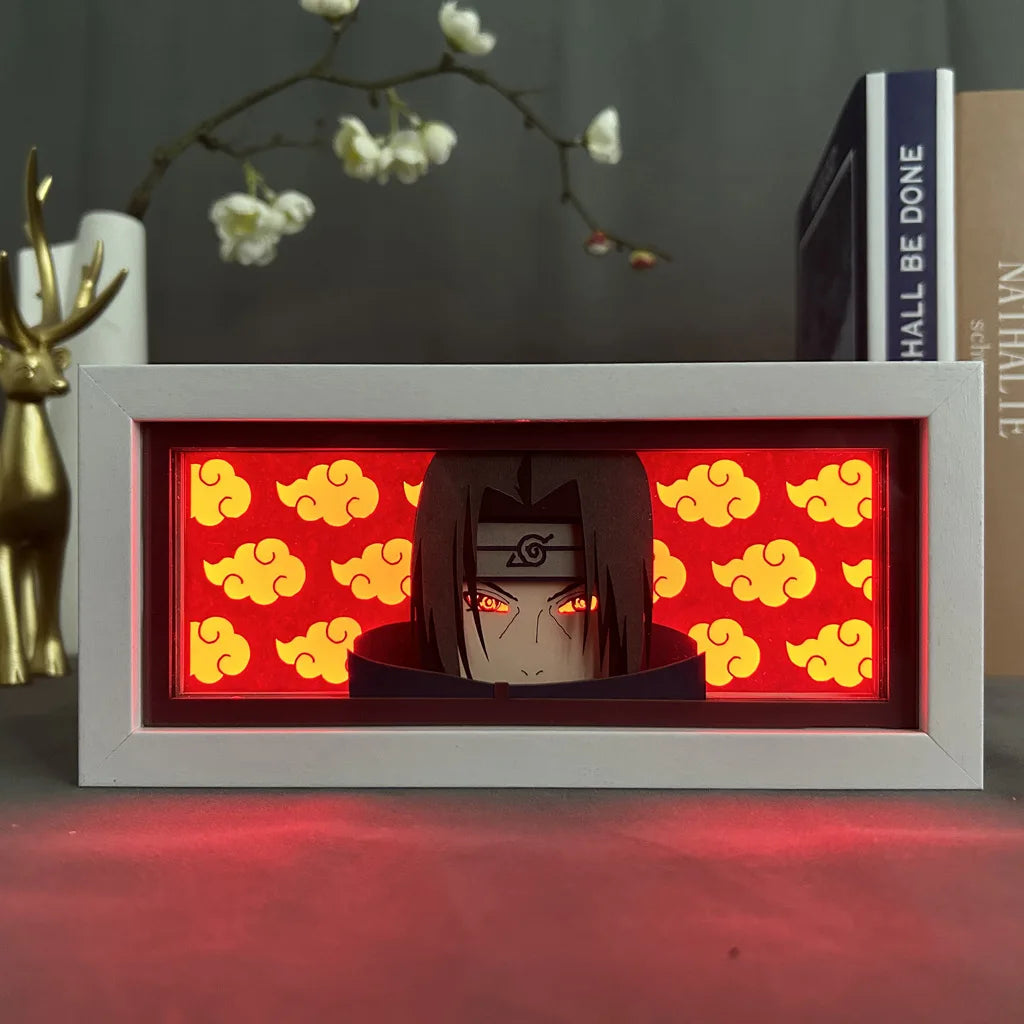 Lampada 3D Naruto – Akatsuki Night Light