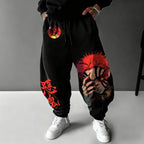 Demon Slayer Anime Cotton Sweatpants – Pantaloni Casual Oversize 2025