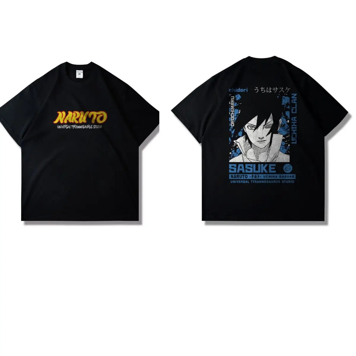 T-Shirt Naruto Anime – Cotone Estivo Oversize