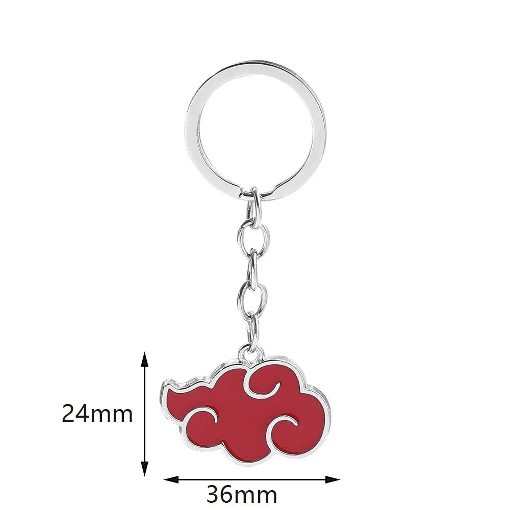 Portachiavi Anime Akatsuki Red Cloud – Naruto