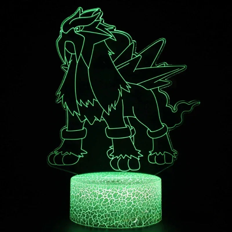 Anime Pikachu Go – Lampada Notturna LED 3D