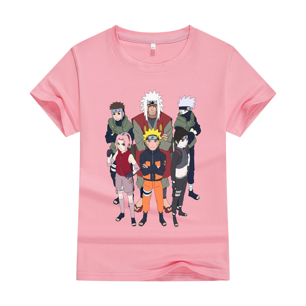 Naruto Kids Breeze T-Shirt – Sakura, Kakashi & Sasuke