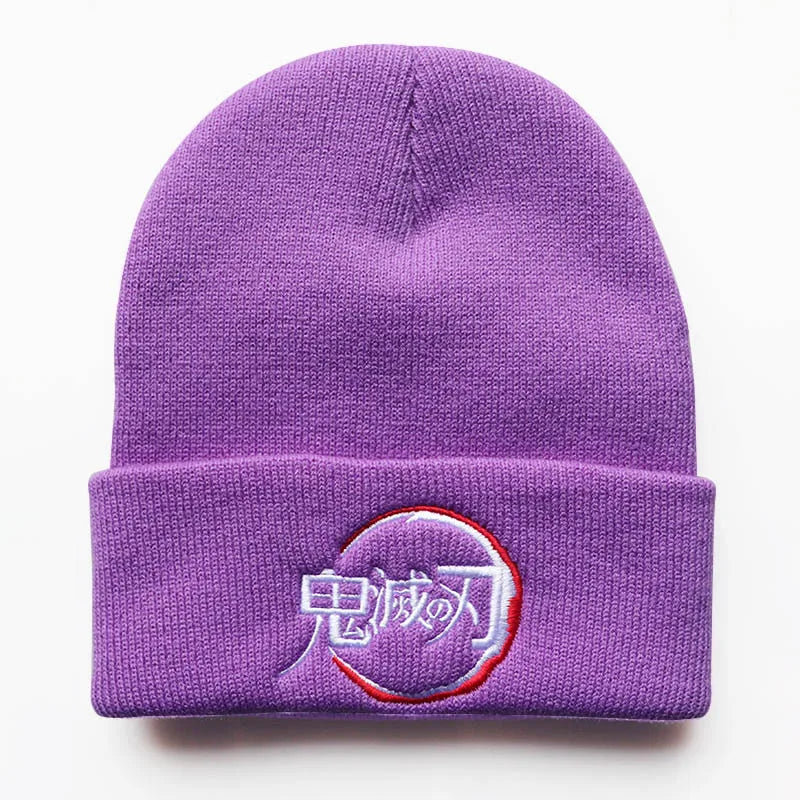 Anime Demon Slayer Knitted Hat – Cappello Unisex alla Moda