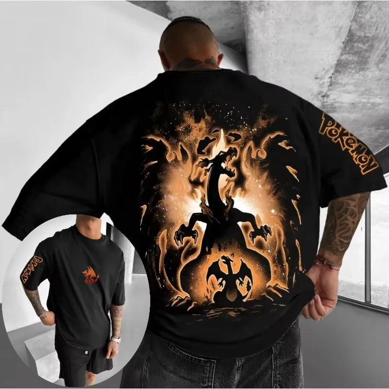 T-Shirt Pokémon 2025 – Charizard Edition